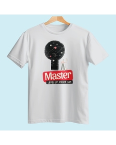 Master GB Pima Round Neck T-Shirt White